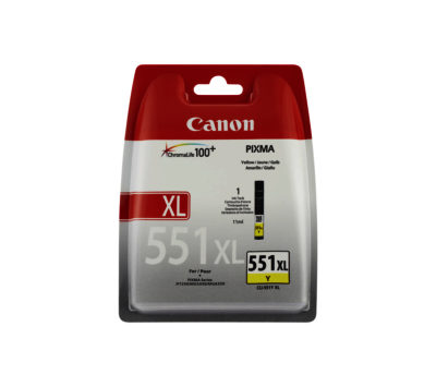 CANON CLI-551 XL Yellow Ink Cartridge CANON CLI-551 XL Yellow Ink Cartridge